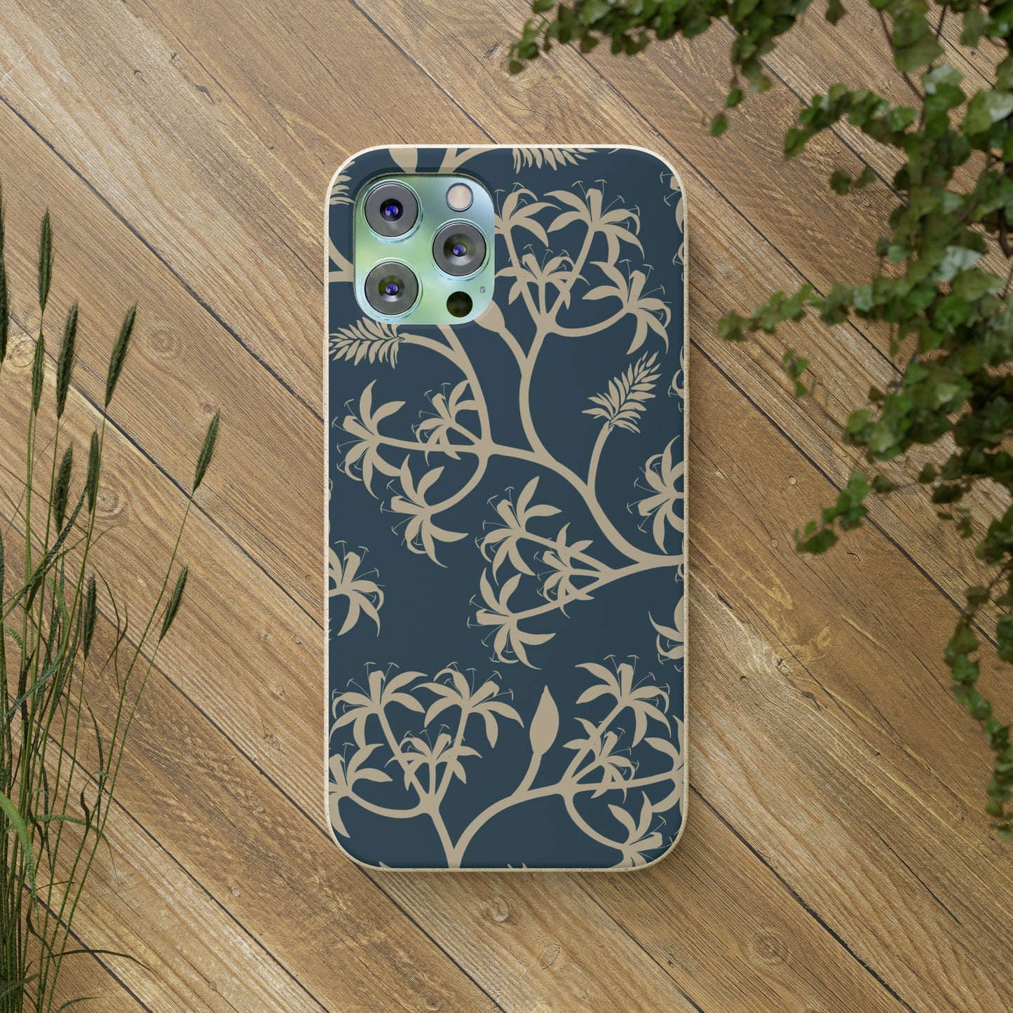 "Earthy Bluescape Oasis" Eco Biodegradable Cases - iPhone and Galaxy