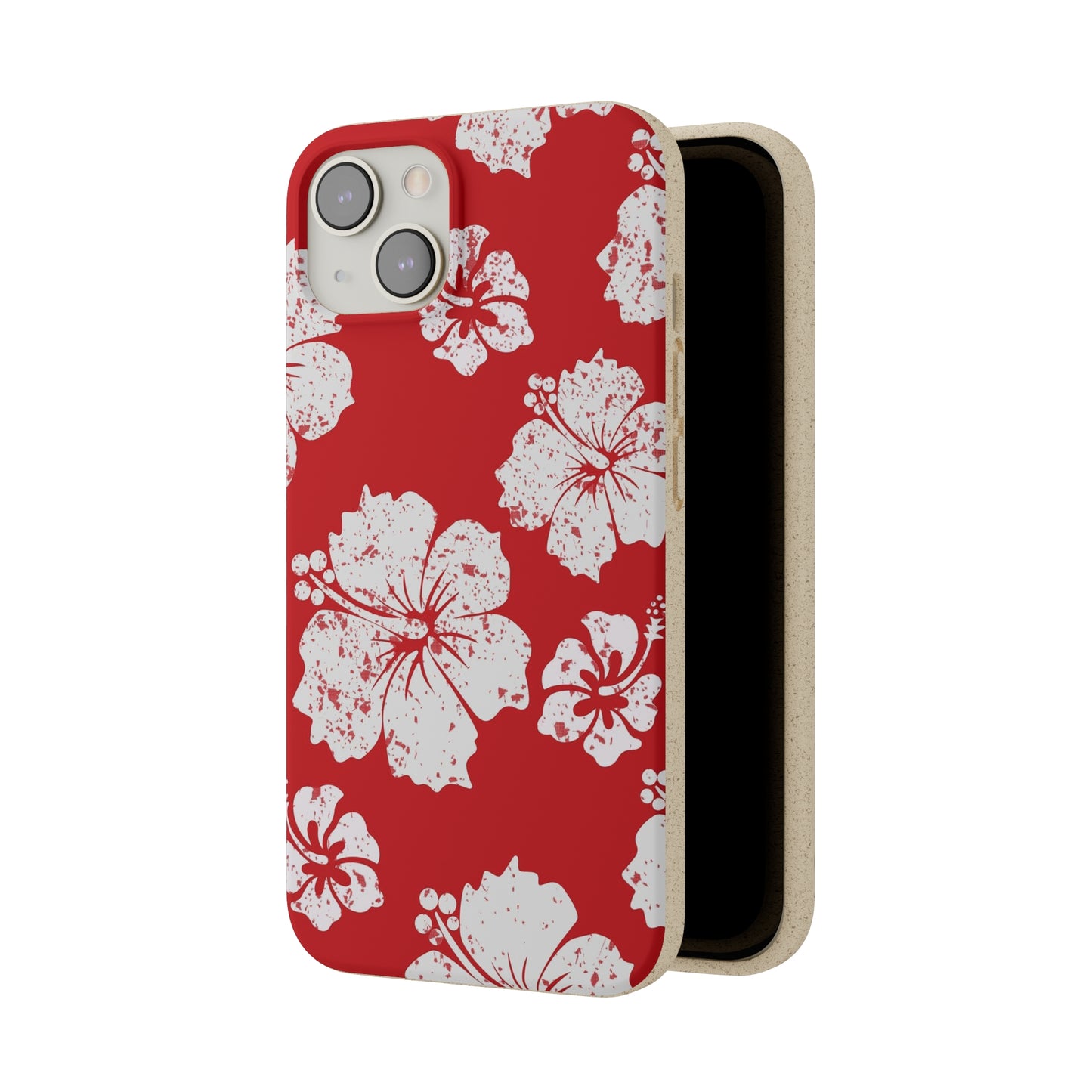 "Hibiscus Hues" Eco Biodegradable Phone Cases - iPhone and Galaxy