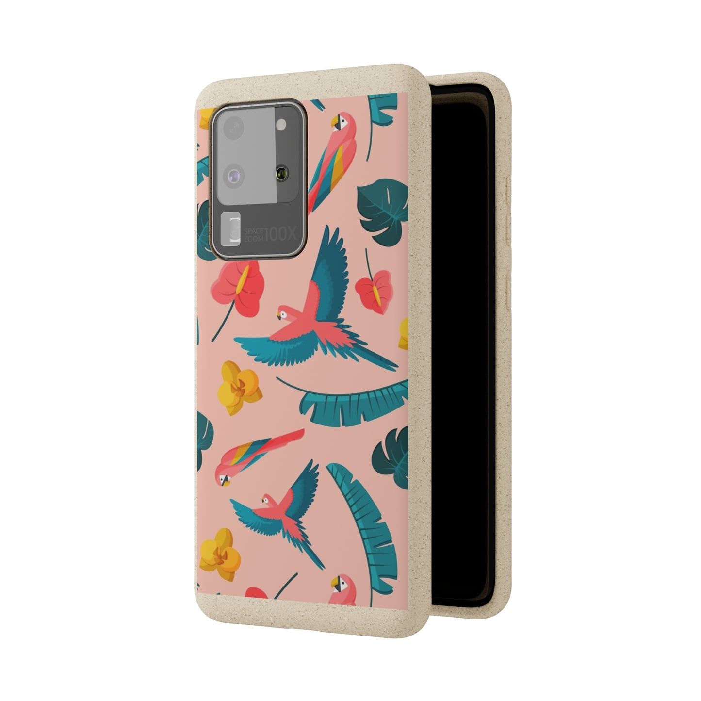 "Colorful Plumage"  Eco Biodegradable Phone Cases - iPhone and Galaxy