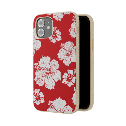 "Hibiscus Hues" Eco Biodegradable Phone Cases - iPhone and Galaxy