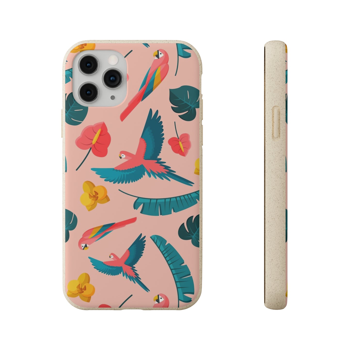 "Colorful Plumage"  Eco Biodegradable Phone Cases - iPhone and Galaxy