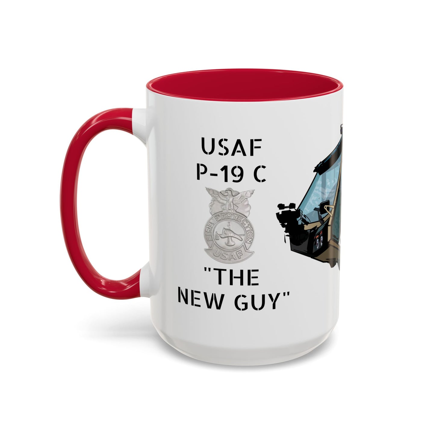 A/S 32 P-19C “The New Guy” Crash Fire Rescue Coffee Mug by Island Vibes For Life
