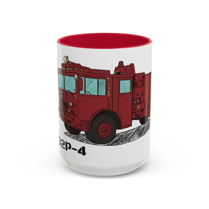 A/S 32 P-4 CFR Truck Fundraiser Coffee Mug by Island Vibes For Life