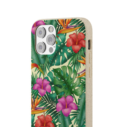 "Bird of Paradise Delight"  Eco Biodegradable Phone Cases - iPhone and Galaxy