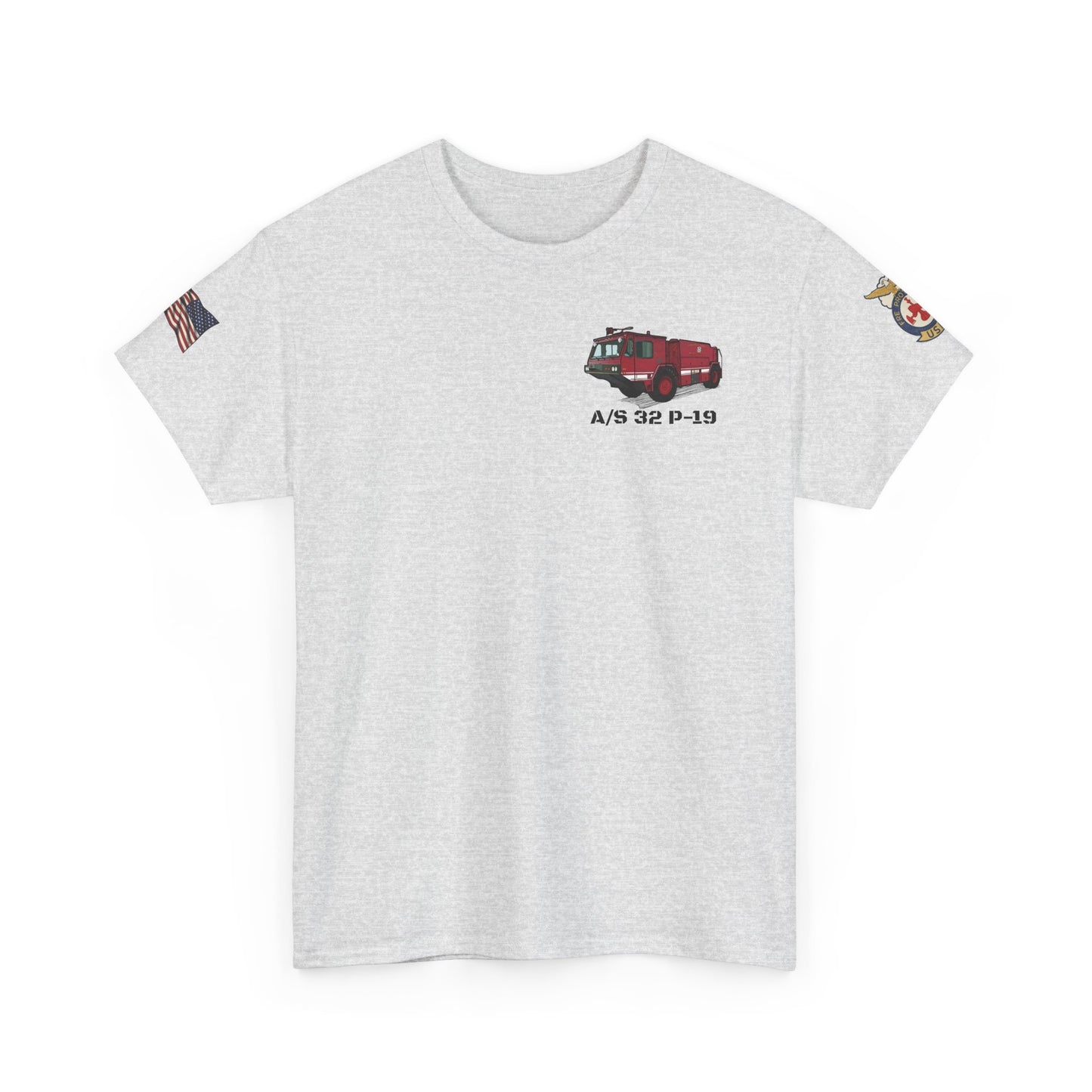 A/S 32 P-19 ARFF Truck Fundraiser Tee by Island Vibes For Life