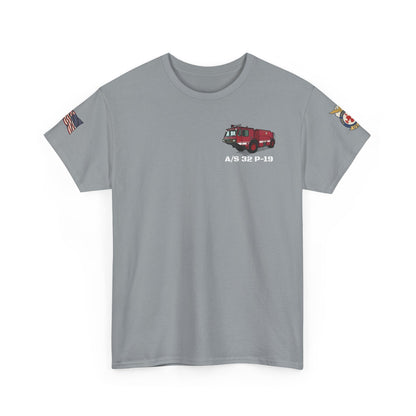 A/S 32 P-19 ARFF Truck Fundraiser Tee by Island Vibes For Life