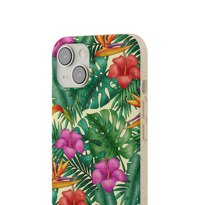 "Bird of Paradise Delight"  Eco Biodegradable Phone Cases - iPhone and Galaxy