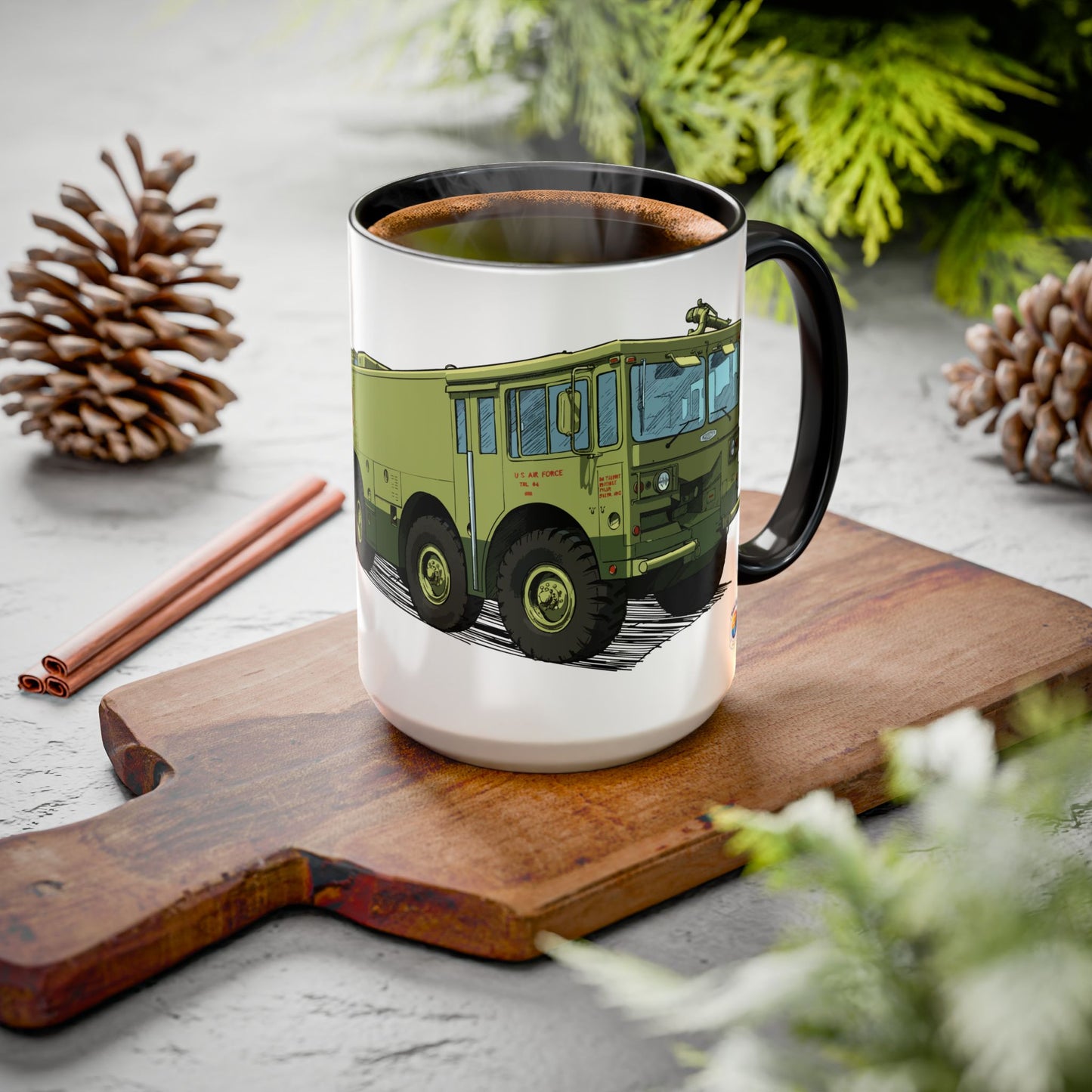 A/S 32 P-19 CFR Truck Fundraiser Coffee Mug by Island Vibes For Life