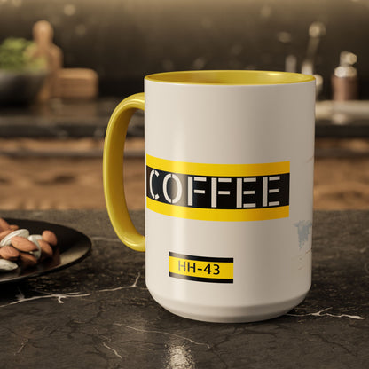 HH-43 Rescue Coffee Mug -  USAF ARFF Huskie Helicopter Mug exclusive by Island Vibes For Life