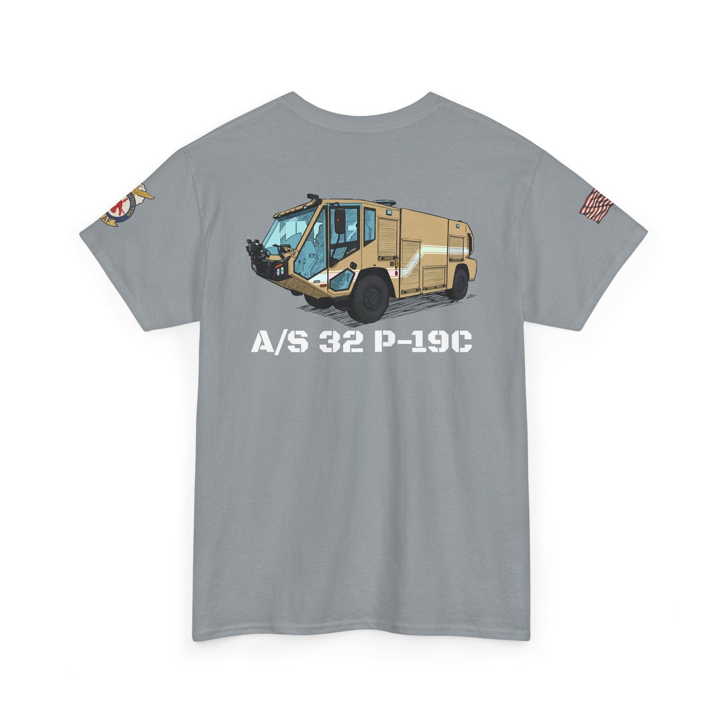 A/S 32 P-19C ARFF Truck Fundraiser Tee by Island Vibes For Life