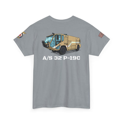 A/S 32 P-19C ARFF Truck Fundraiser Tee by Island Vibes For Life