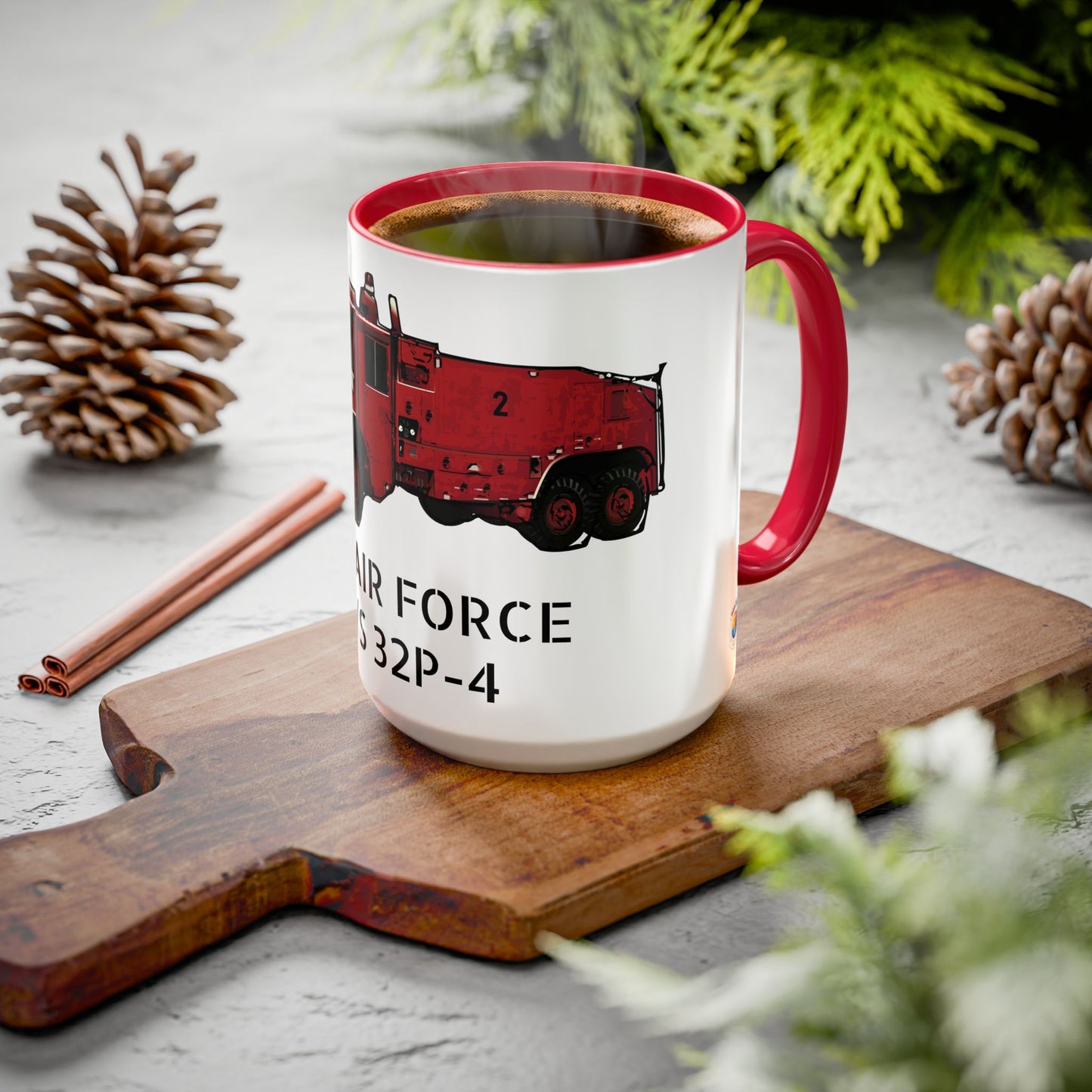 A/S 34 P-4 ARFF Coffee Mug by Island Vibes For Life