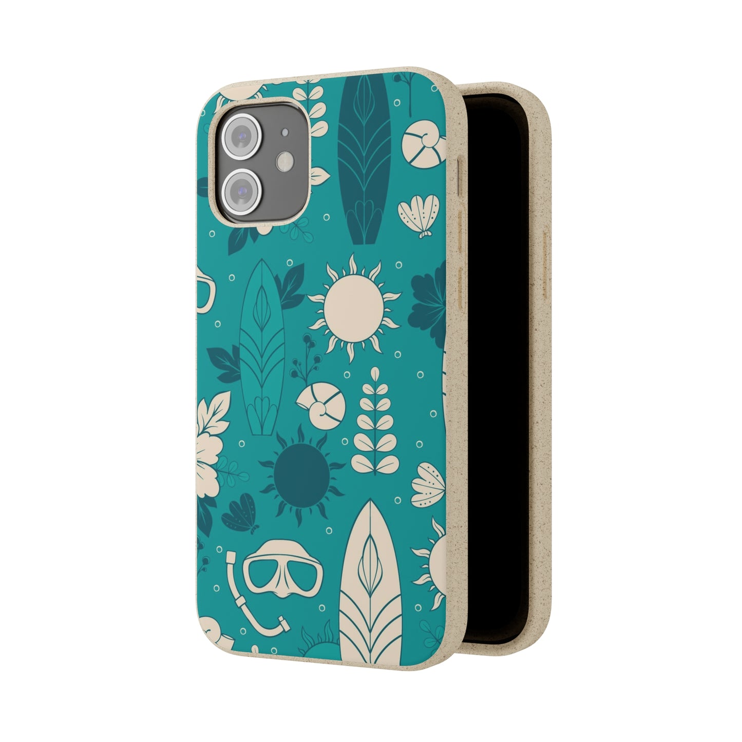 "Surf's Up, Dive Down" Eco Biodegradable Cases - iPhone and Galaxy