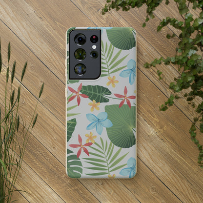 "Caribbean Leaf Carnival"  Eco Biodegradable Phone Cases - iPhone and Galaxy