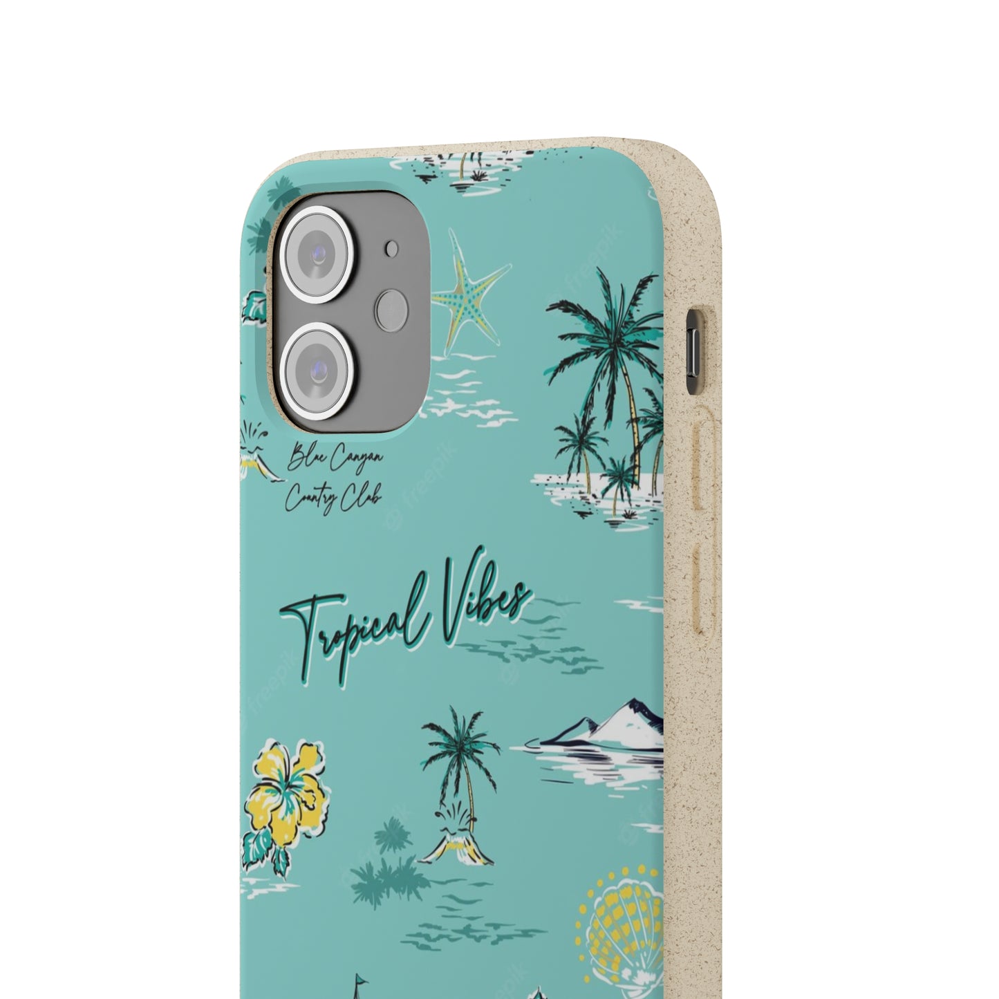 "Tropical Vibes" Eco Biodegradable Phone Cases - iPhone and Galaxy