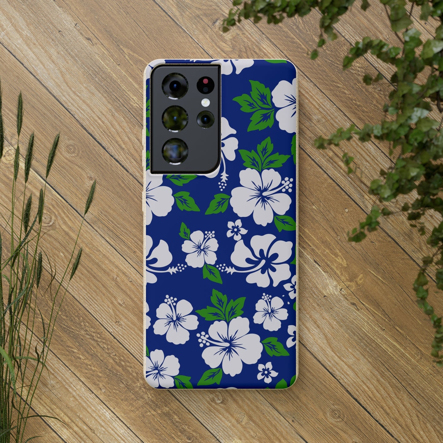 "Aloha Spirit Blooms" Biodegradable Cell Phone Cases iPhone an Galaxy!