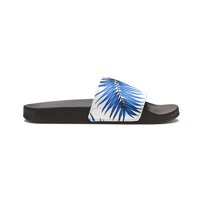 "Sapphire Palm Serenity" Women's Beach Sandals