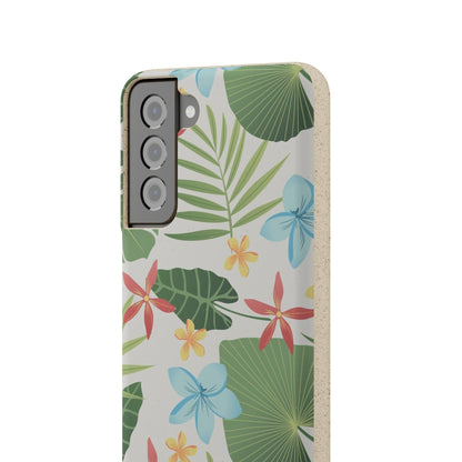 "Caribbean Leaf Carnival"  Eco Biodegradable Phone Cases - iPhone and Galaxy