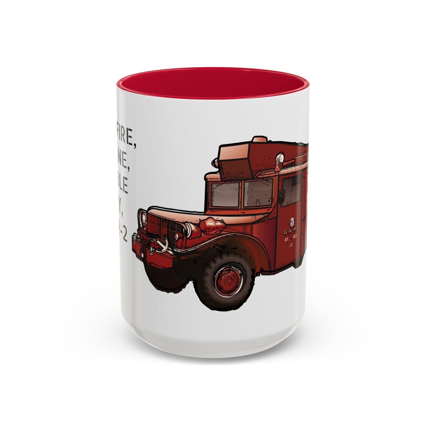 R-2 Crash Fire Rescue Coffee Mug by Island Vibes For Life