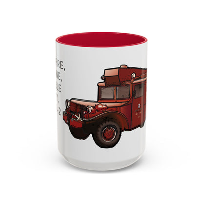 R-2 Crash Fire Rescue Coffee Mug by Island Vibes For Life