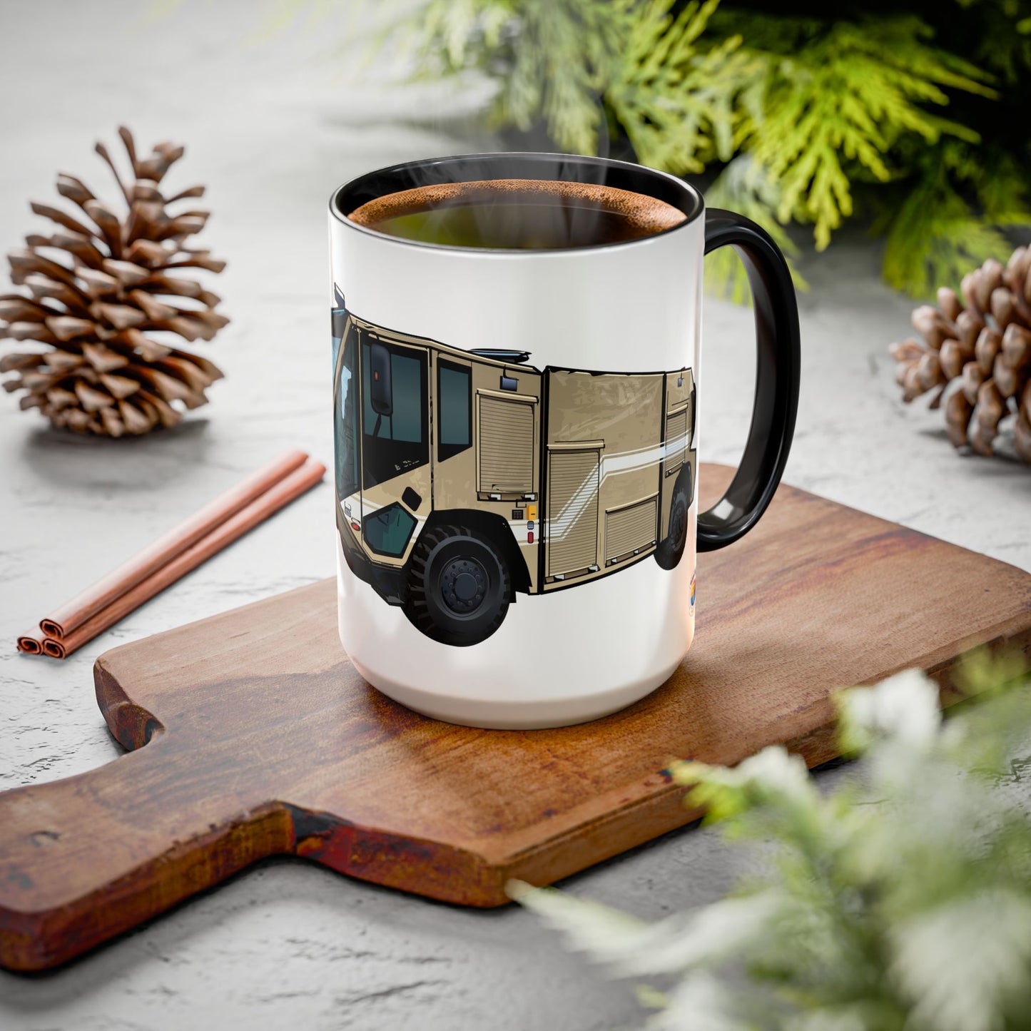 A/S 32 P-19C “The New Guy” Crash Fire Rescue Coffee Mug by Island Vibes For Life