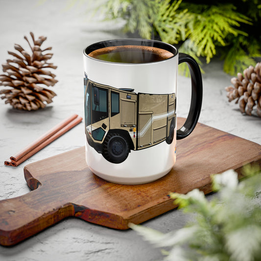 A/S 32 P-19C “The New Guy” Crash Fire Rescue Coffee Mug by Island Vibes For Life