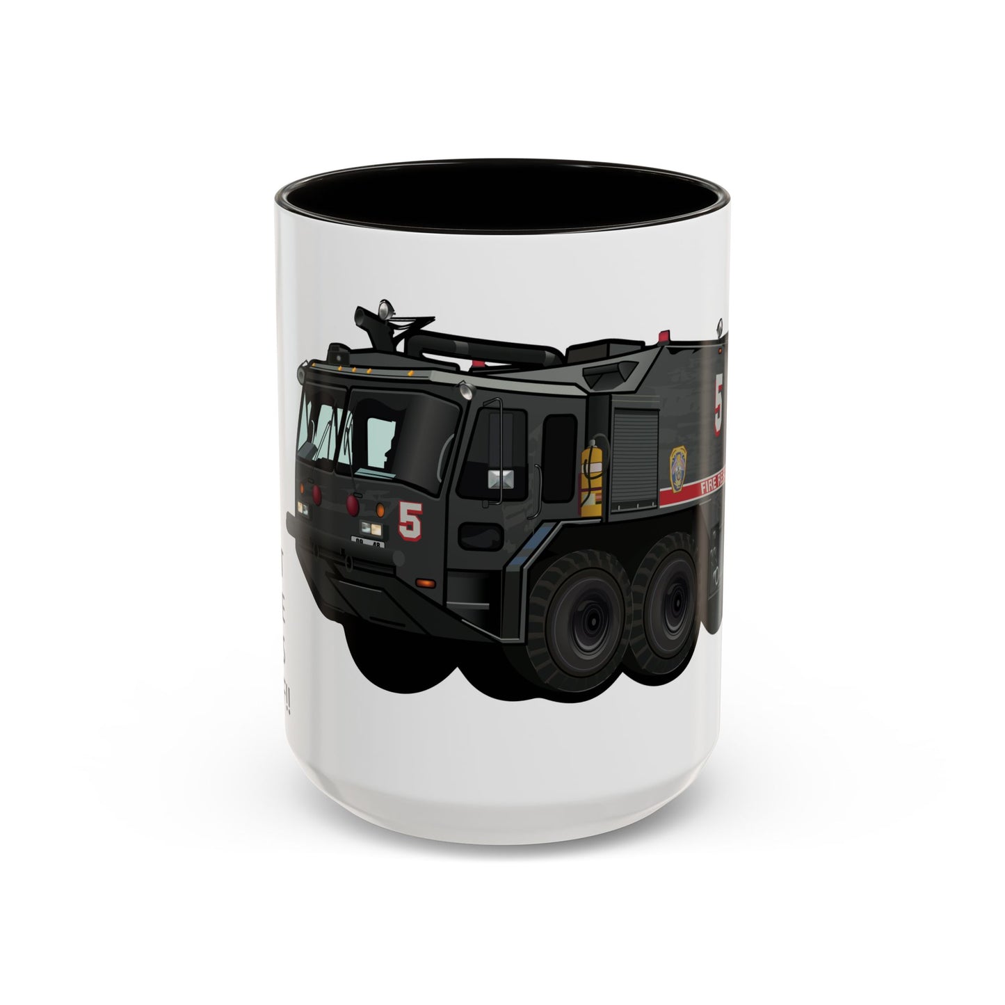 A/S 32 P-23 “Drive It Till the Wheels Fall Off” Crash Fire Rescue Coffee Mug by Island Vibes For Life