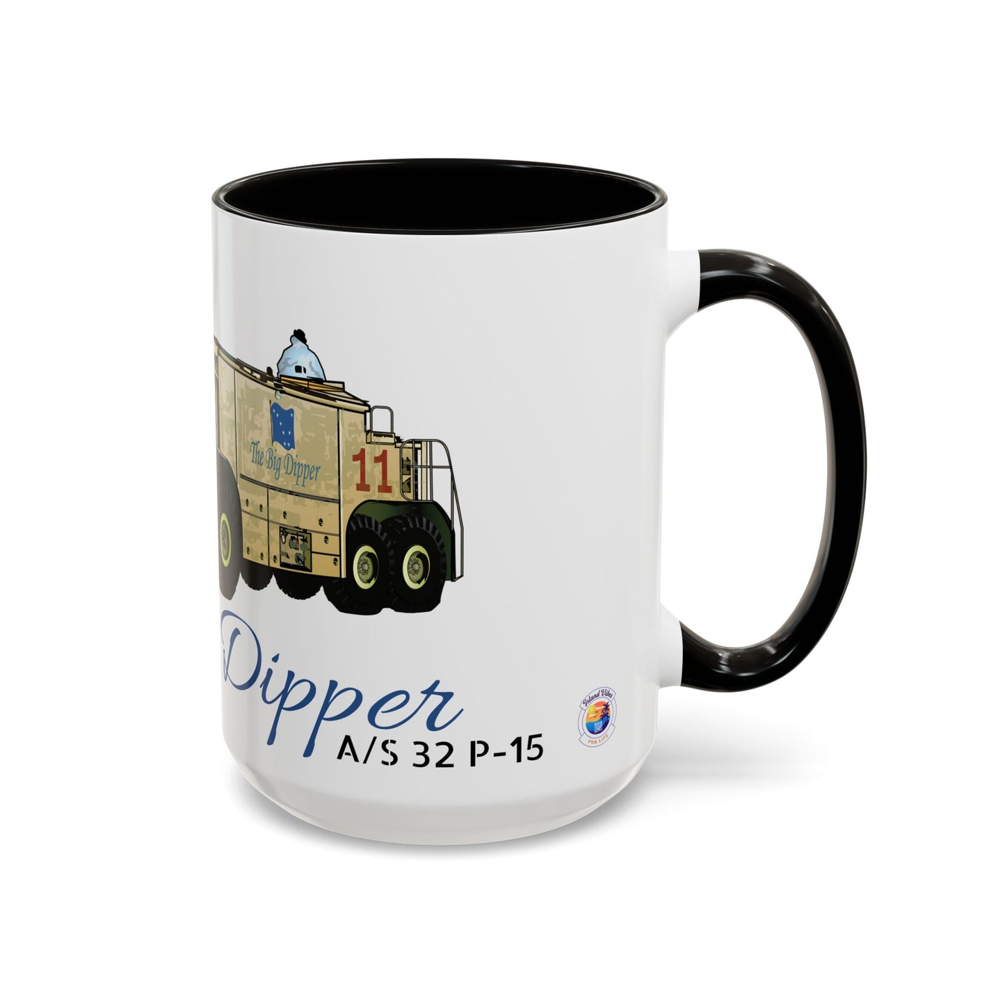 P-15 “Big Dipper” Crash Fire Rescue Coffee Mug by Island Vibes For Life