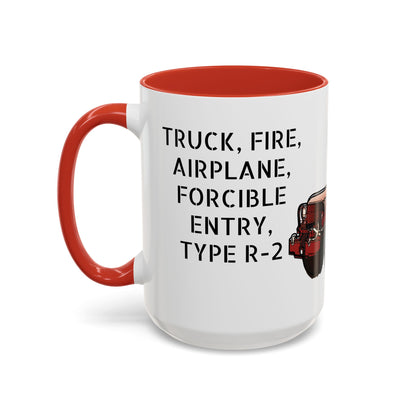 R-2 Crash Fire Rescue Coffee Mug by Island Vibes For Life