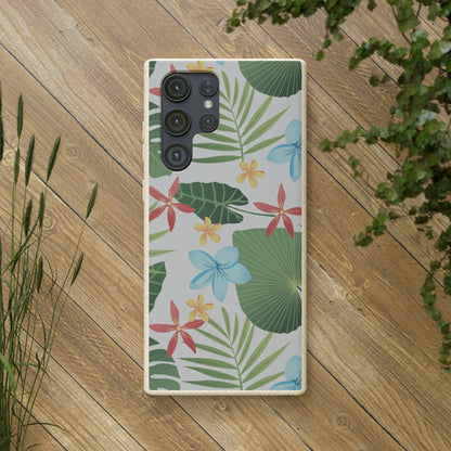 "Caribbean Leaf Carnival"  Eco Biodegradable Phone Cases - iPhone and Galaxy