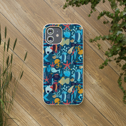 "Aqua Wonderland" Eco Biodegradable Cases - iPhone and Galaxy