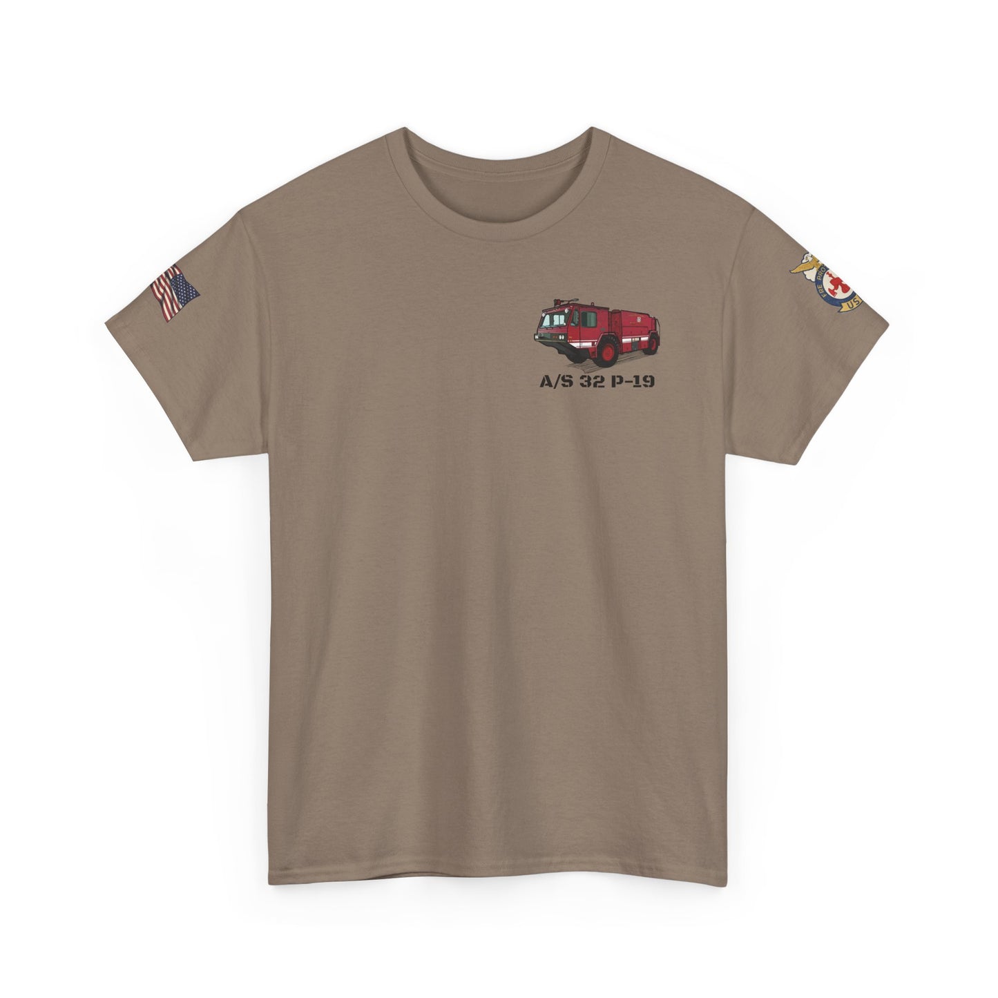 A/S 32 P-19 ARFF Truck Fundraiser Tee by Island Vibes For Life