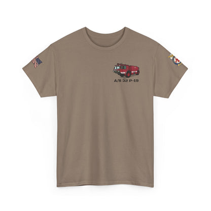 A/S 32 P-19 ARFF Truck Fundraiser Tee by Island Vibes For Life