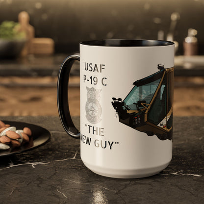 A/S 32 P-19C “The New Guy” Crash Fire Rescue Coffee Mug by Island Vibes For Life