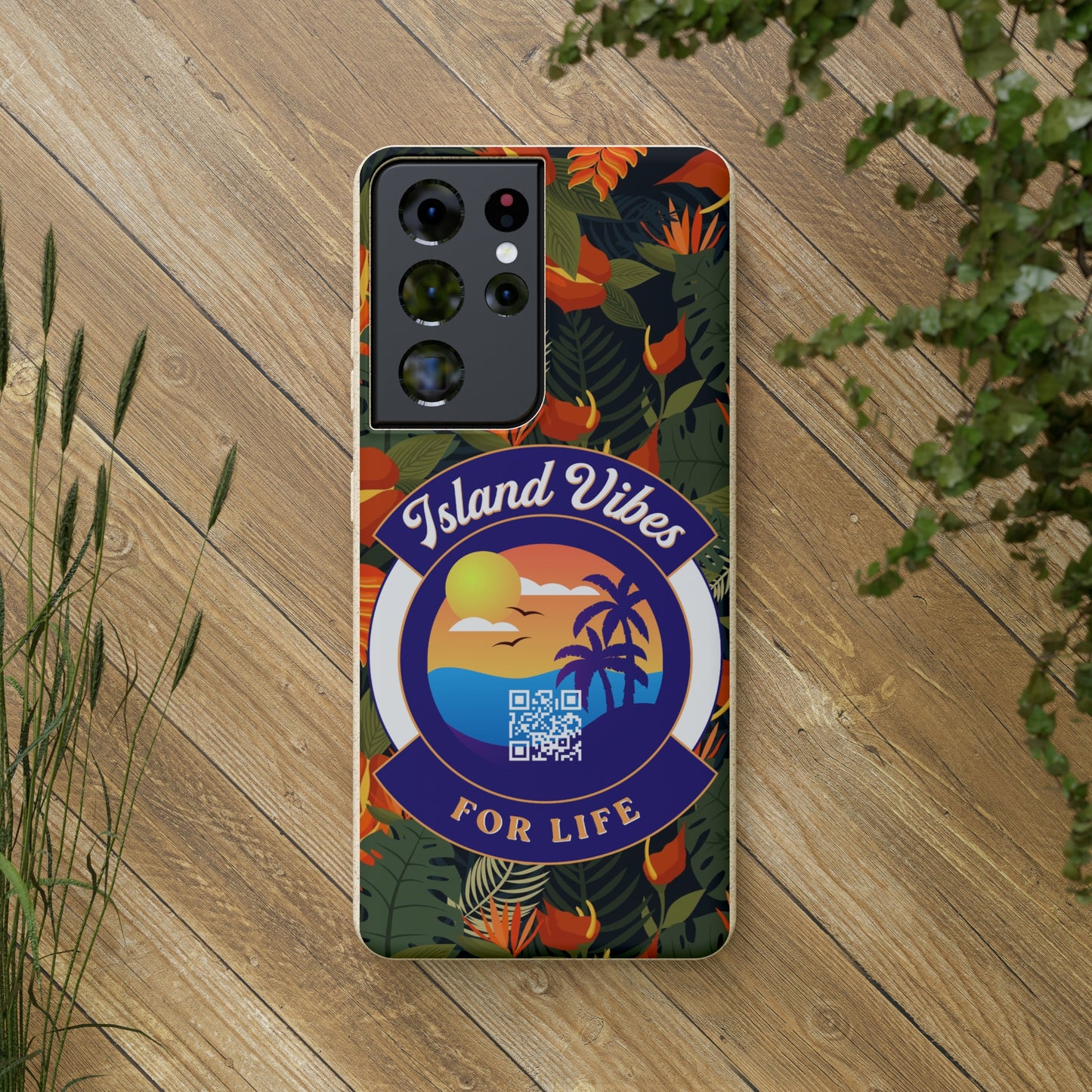 Island Vibes For Life Eco Biodegradable Phone Cases