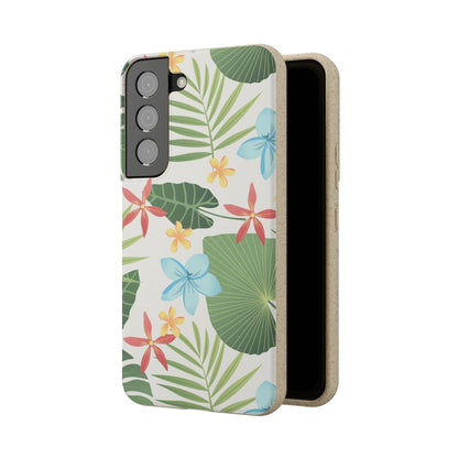 "Caribbean Leaf Carnival"  Eco Biodegradable Phone Cases - iPhone and Galaxy