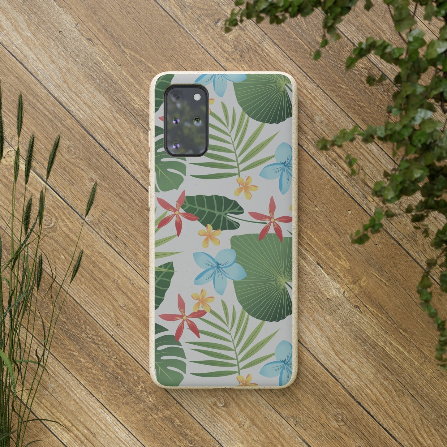 "Caribbean Leaf Carnival"  Eco Biodegradable Phone Cases - iPhone and Galaxy