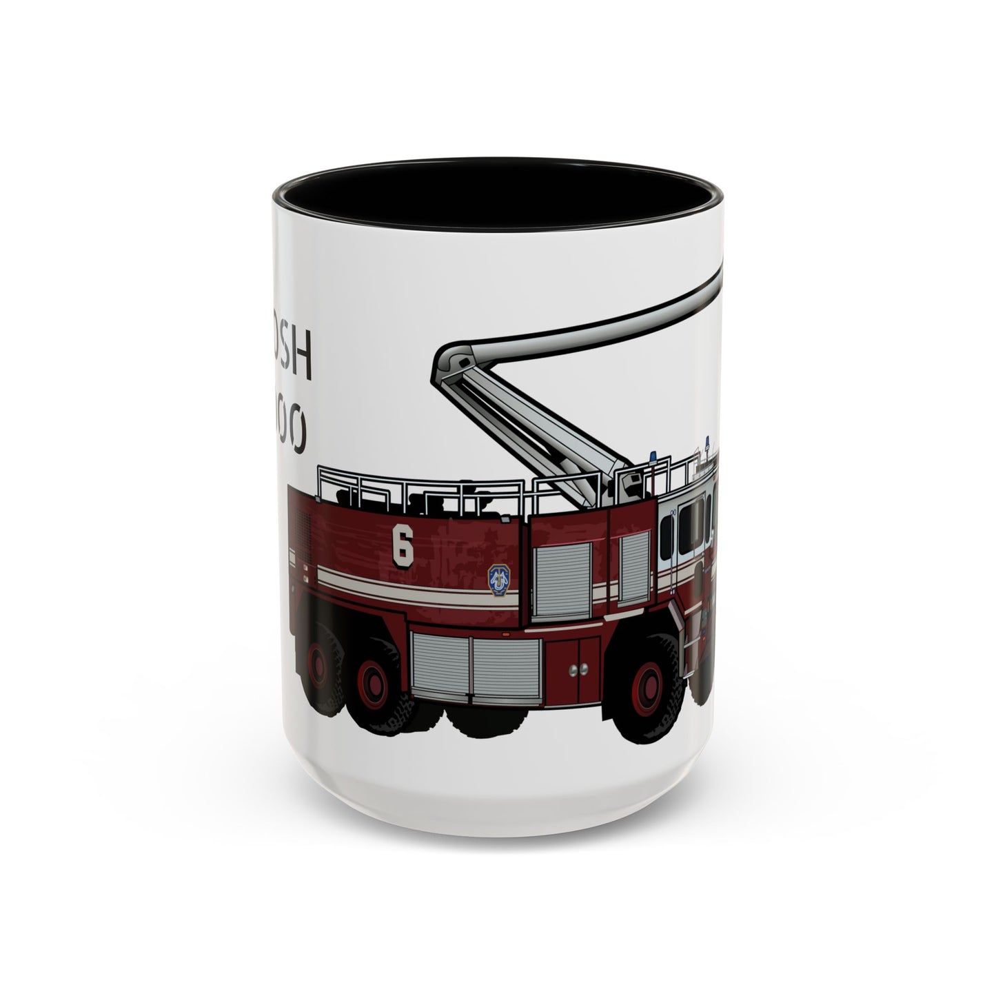 Oshkosh T-3000 Crash Fire Rescue Coffee Mug by Island Vibes For Life