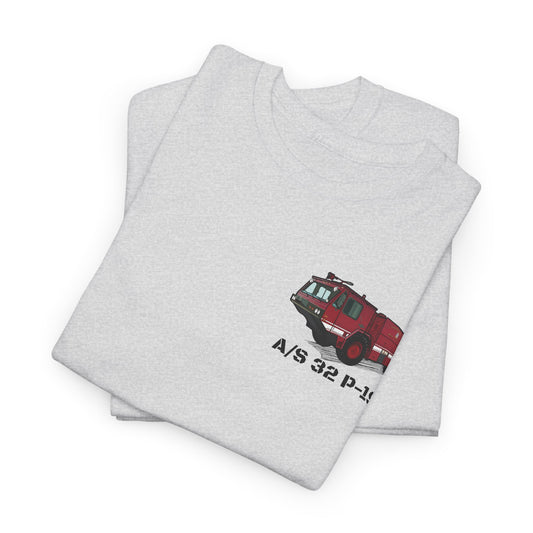 A/S 32 P-19 ARFF Truck Fundraiser Tee by Island Vibes For Life
