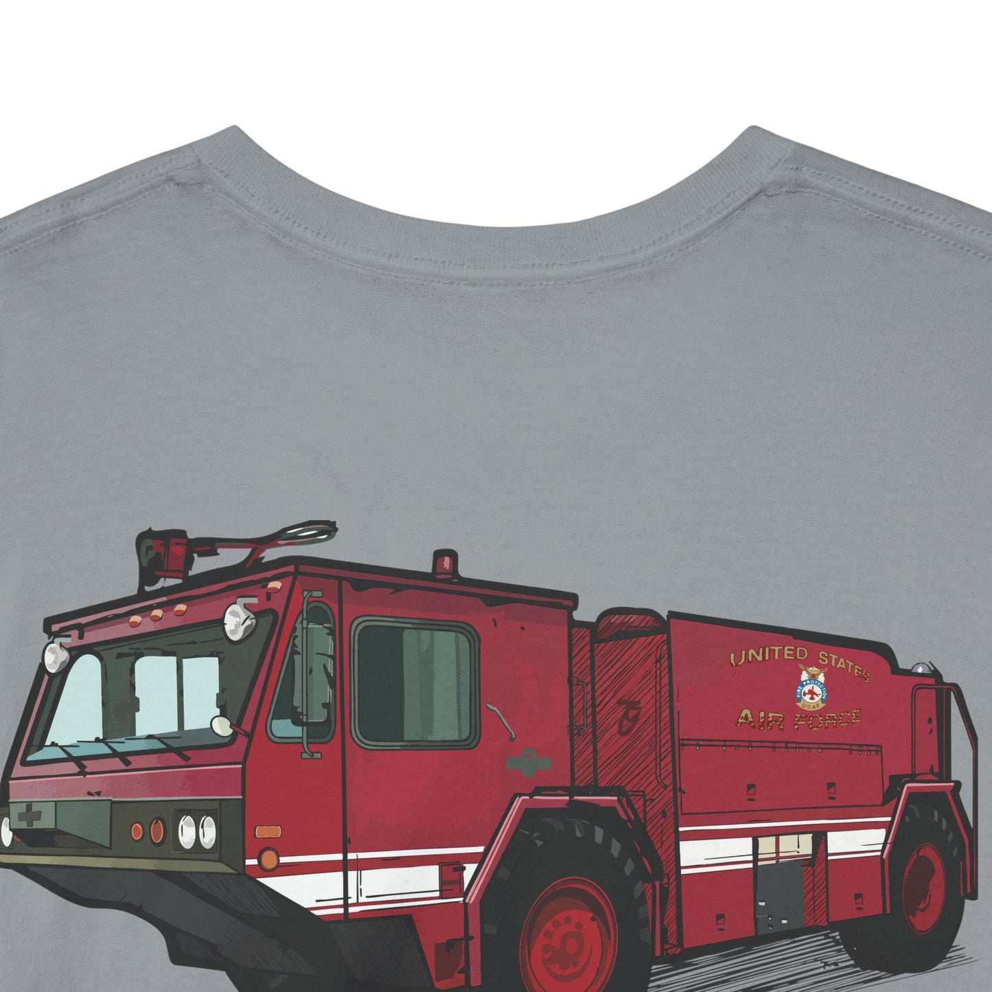 A/S 32 P-19 ARFF Truck Fundraiser Tee by Island Vibes For Life