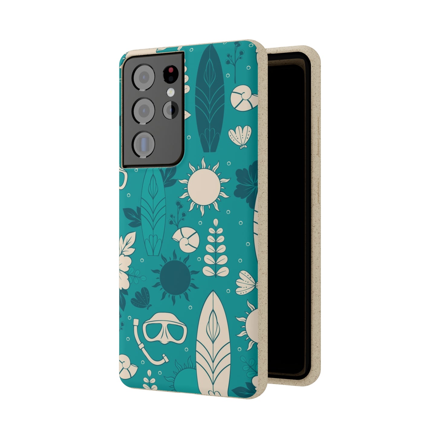 "Surf's Up, Dive Down" Eco Biodegradable Cases - iPhone and Galaxy