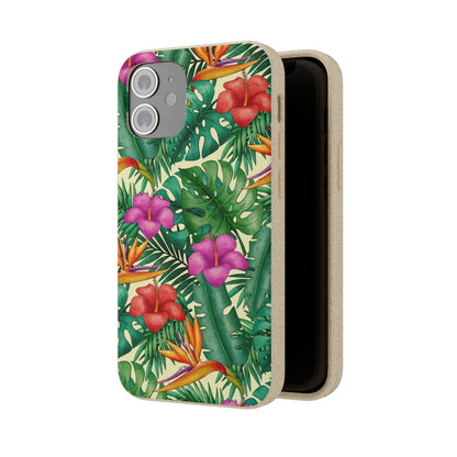 "Bird of Paradise Delight"  Eco Biodegradable Phone Cases - iPhone and Galaxy