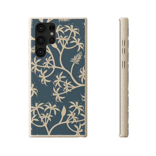 "Earthy Bluescape Oasis" Eco Biodegradable Cases - iPhone and Galaxy