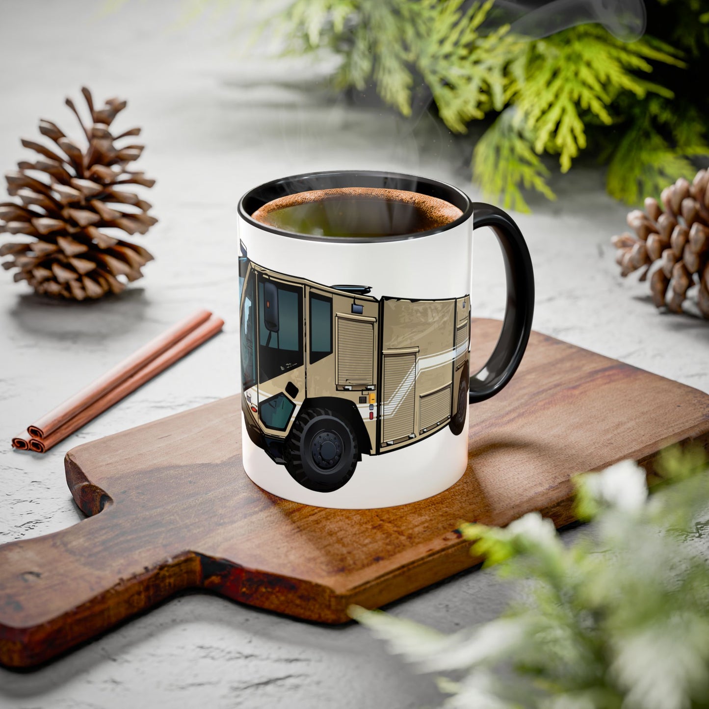 A/S 32 P-19C “The New Guy” Crash Fire Rescue Coffee Mug by Island Vibes For Life