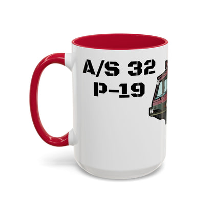 A/S 32 P-19 CFR Truck Fundraiser Coffee Mug by Island Vibes For Life