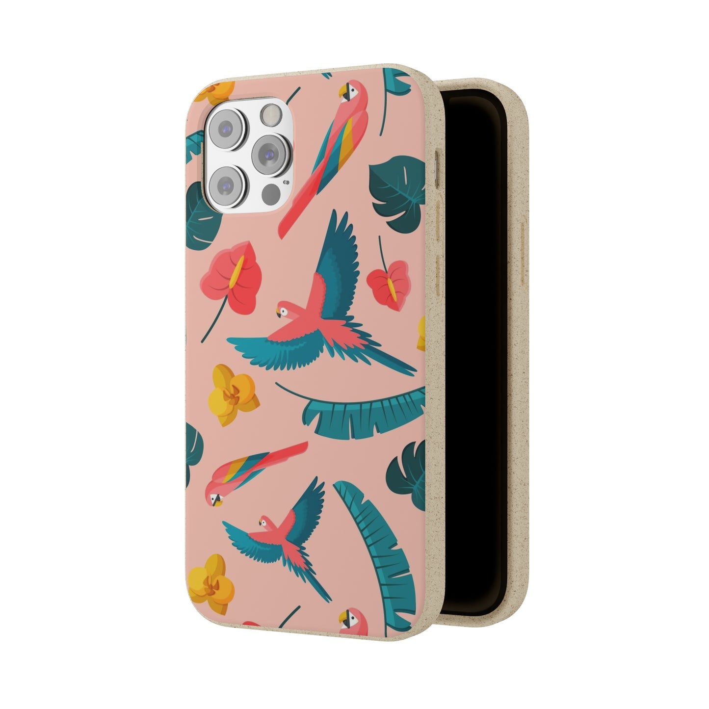 "Colorful Plumage"  Eco Biodegradable Phone Cases - iPhone and Galaxy