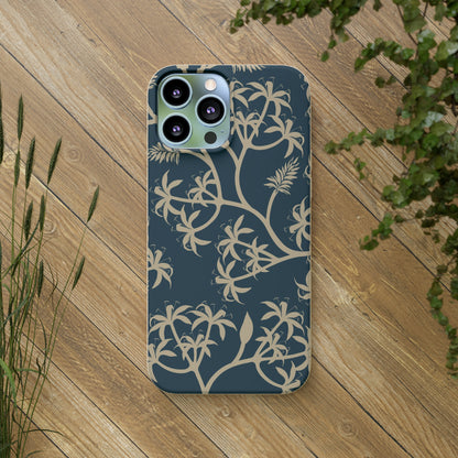 "Earthy Bluescape Oasis" Eco Biodegradable Cases - iPhone and Galaxy