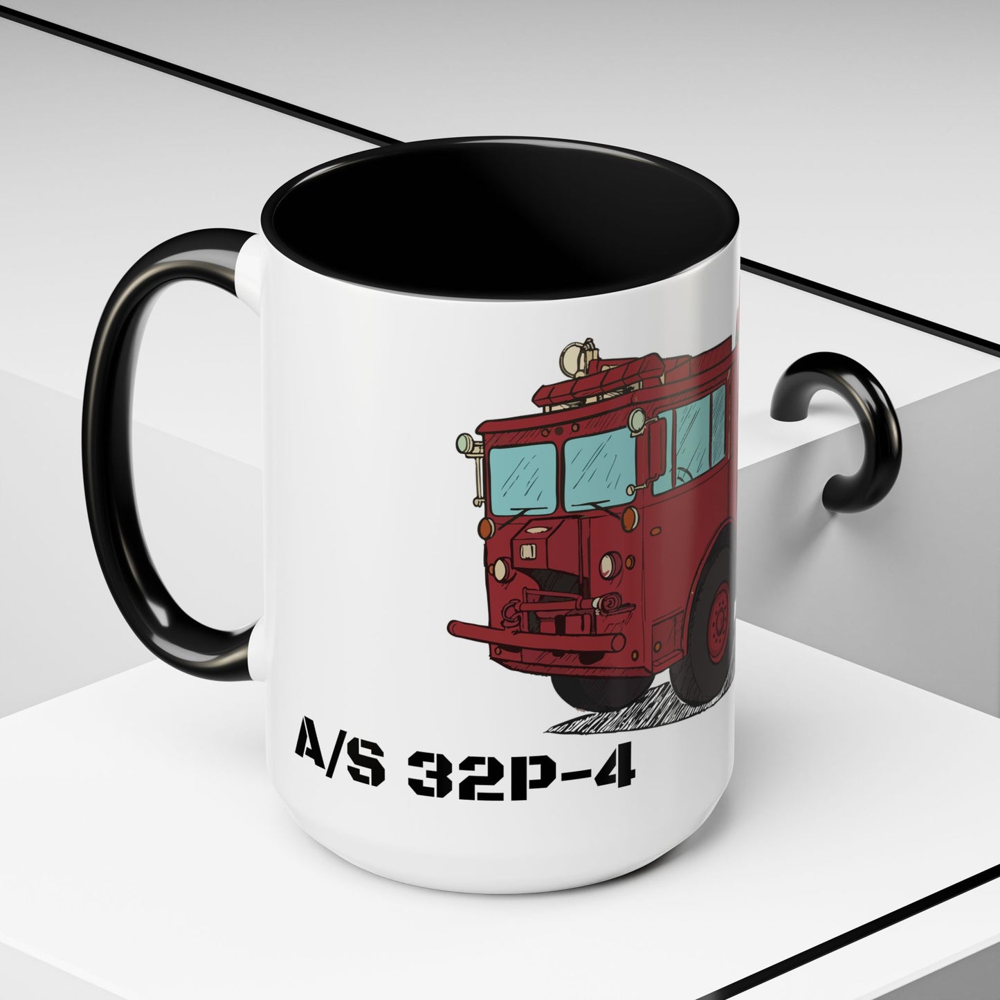A/S 32 P-4 CFR Truck Fundraiser Coffee Mug by Island Vibes For Life