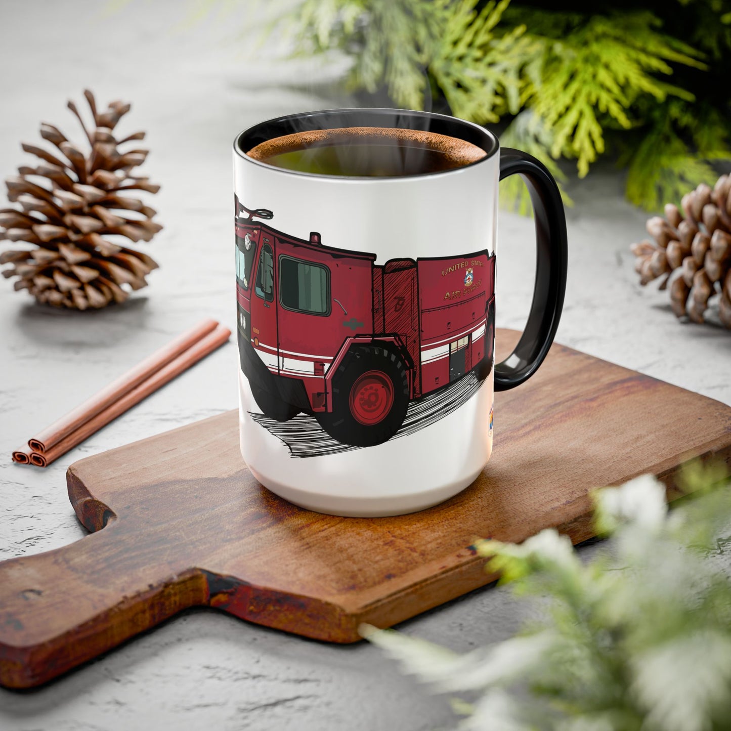A/S 32 P-19 CFR Truck Fundraiser Coffee Mug by Island Vibes For Life