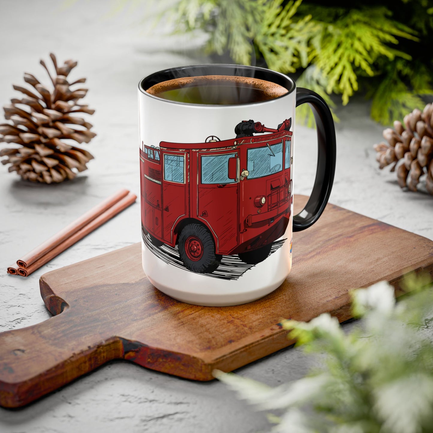 O-11A CFR Truck Fundraiser Coffee Mug by Island Vibes For Life
